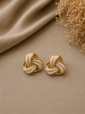 Σκουλαρίκι Ivory Knot